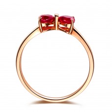 Bow Ruby Ring 